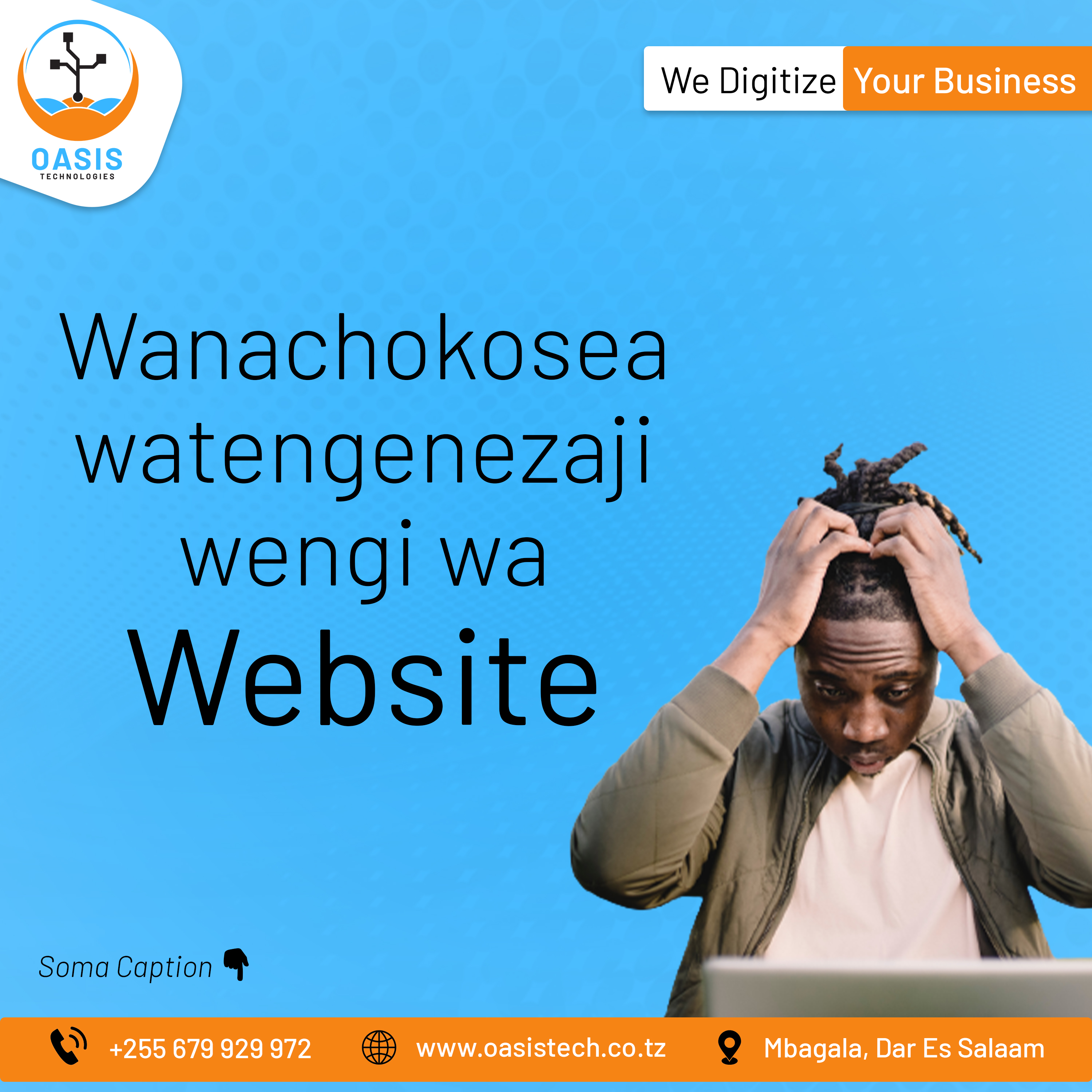 Wanachokosea Watengenezaji Wengi wa Website (Tovuti)